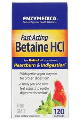 Enzymedica - Betaine HCl - 120 caps - Nutri.se